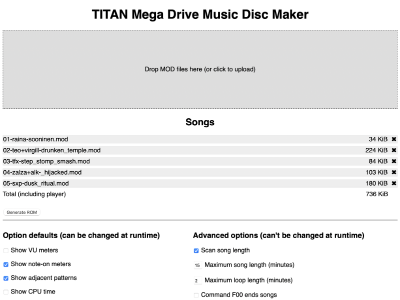 MDMOD Player by Titan :: pouët.net